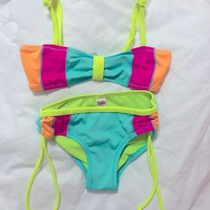 Justice girls bathing suit